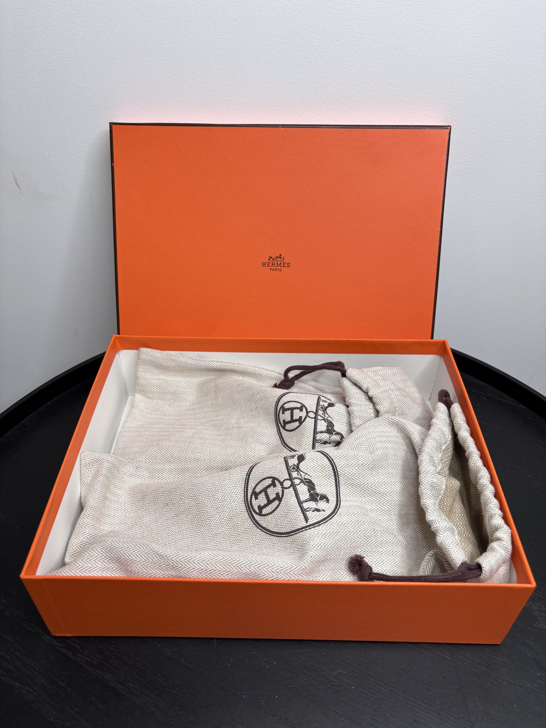 Sandales Hermès Oran saumon – Image 14